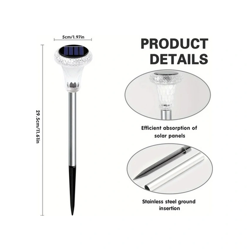 Trendooze Cloud011 Aıpus 2li Paket Güneş Enerjili Hareket Sensörlü Bahçe Aydınlatma Sıcak Renkler/ Diğer