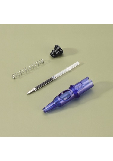 Teltree Dövme Başlangıç Seti - El Yapımı Alüminyum Kartuşlu Kalem, Profesyonel Sonuçlar