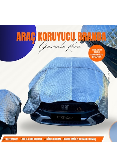 Hatchback Model Uyumlu Güneş&dolu&kar Koruyucu Oto Brandası