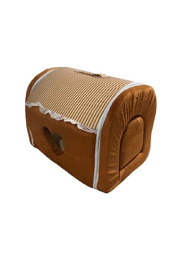 Mixpet Tutmalı Kedi Köpek Yatak Ev 54 x 44 x 44 CM