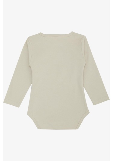 Breeze Erkek Bebek Çıtçıtlı Zıbın Body Gözlüklü Kedicik Baskılı 9 Ay-3 Yaş, Taş-taş Taş