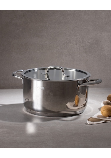 Nova Derin Tencere - Çelik - 24 Cm Çok Renkli