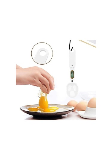 Trendooze Gaojunshop01 Beyaz Dijital Mutfak Terazisi, 0-500g, Lcd, Tare Fonksiyonlu, Mutfak İçin Beyaz