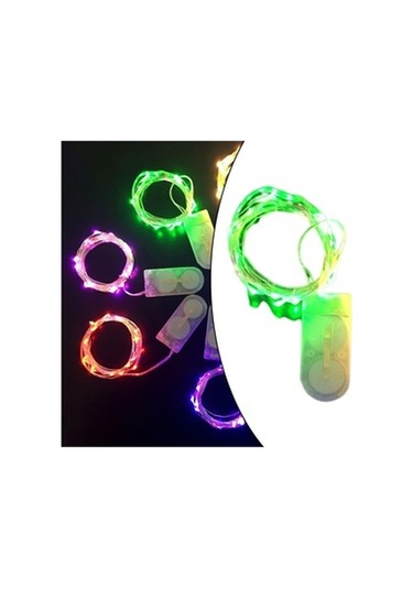 Lijinxu Magideal Su Geçirmez 2m 20leds Led Bakır Tel Dize Yeşil