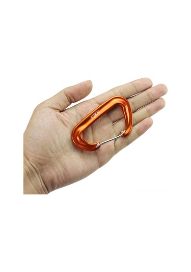 Suofeng 2'li Paket 7075 Alüminyum Dayanıklı Emniyet Karabinleri - 1200kg Taşıma Kapasiteli, Kamp & Tırmanış İçin