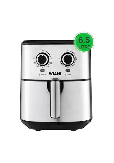 Wiami TTAF-500MS 6.5 L Retro Yağsız Hava Fritözü Airfryer