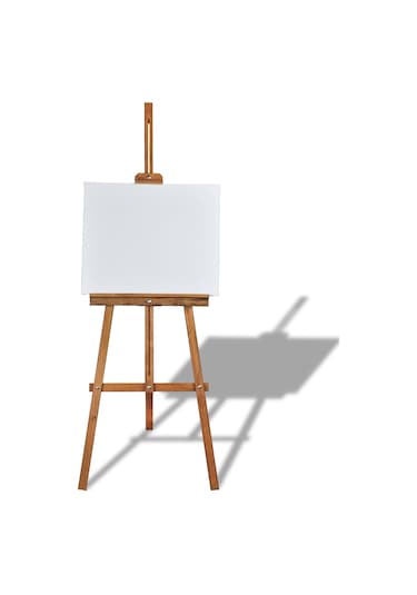 Renkli Şövale - Çanakcı Ahşap 172 Cm Resim Şovale Ressam Sehpası N11.17