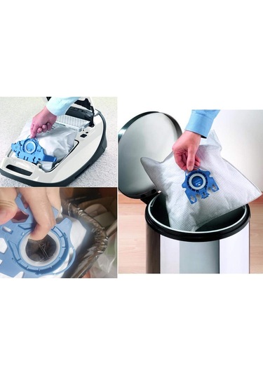 Miele Gn Hyclean Efficiency Complete C3 Complete C2 Elektrikli Süpürge İçin 6 Torba