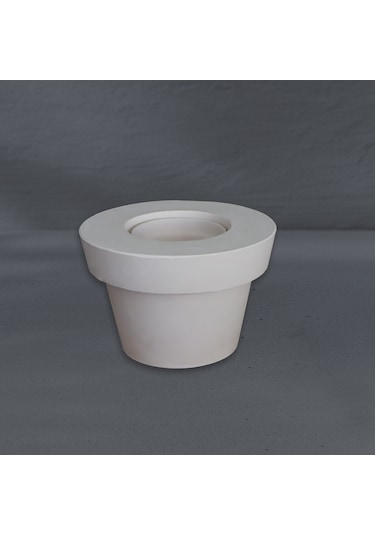 Bahra Saksı Alçı Kalıbı Bahra Saksı Sanatsal Seri