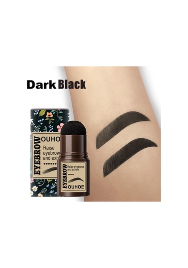 Gajeena "su Geçirmez Kaş Şablon Seti - Koyu Siyah, 10 Farklı Model İle Mükemmel Kaşlar"