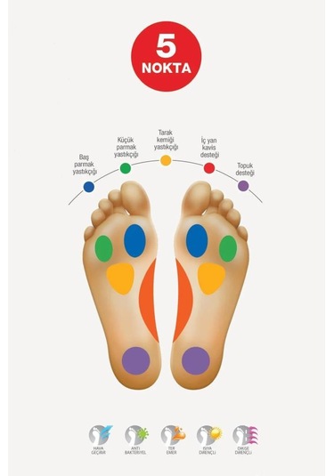 Polaris 108003 Ortopedik 5 Nokta Erkek Günlük Deri Ayakkabı