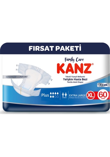 Kanz Hasta Bezi XL Beden 60 Adet
