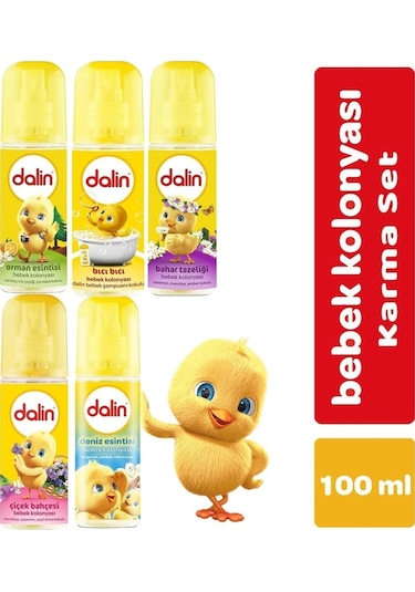 Dalin Bebek Kolonyası 100 Ml X 5