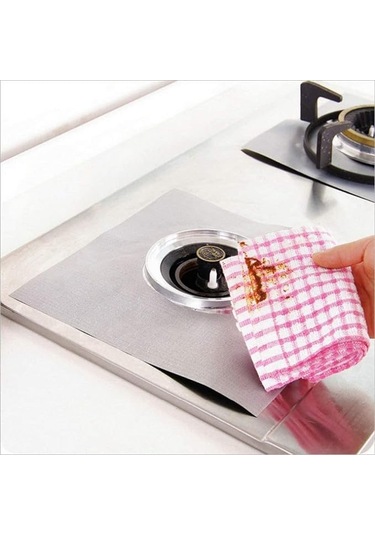 River World 5 Adet Ocaklar İçin Koruyucu Ped Alüminyum Renkli