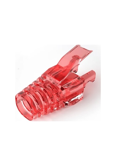 Cat6 Rj45 Boots Kırmızı 100 Adet Kutulu