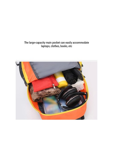 Fosenze Hafif Ve Konforlu 40l Outdoor Sırt Çantası - Yürüyüş Ve Kamp İçin İdeal Koyu Mavi