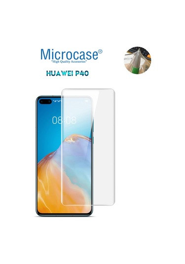 Microcase Huawei P40 Full Ön Kaplama Koruma Filmi