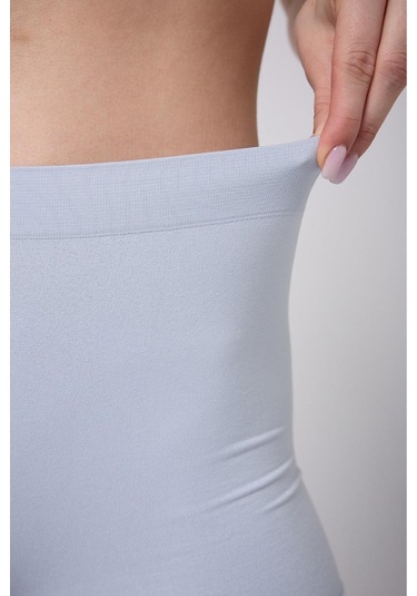 Moncorno Model Popo İnceltici İz Yapmayan Seamles Boxer Korse Açık Mavi Renk Açık Mavi