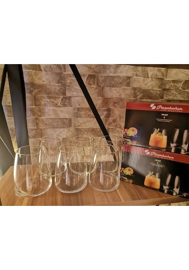 420742 12'li Live Beautıful Pinot 390 Cc Su Meşrubat Ve Latte Bardağı Şeffaf