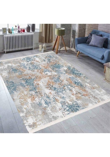 Halıportalı Pvc Kaymaz Taban Salon Mutfak Halısı I-Fm-2139