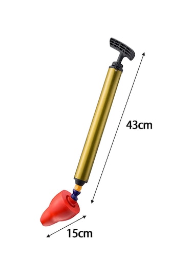 Suntek Ev Lavabo Kırmızı Için Tuvalet Pistonu Lavabo Tıkalı