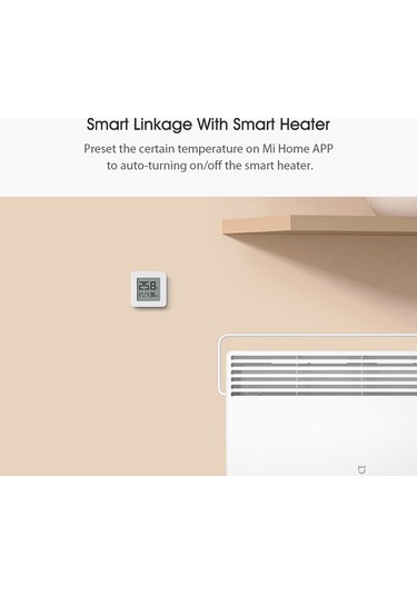 Dinosaurs 2 Adet Xiaomi Kablosuz Termometre - Beyaz