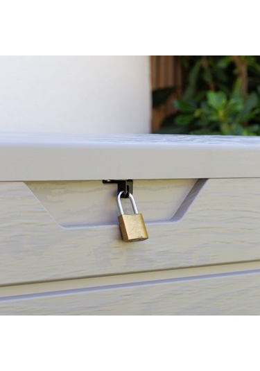 Cushion Box Dolomiti 500 Litre Bahçe Dolabı Gri