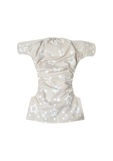 Bezhane Baby Yıkanabilir Bebek Bezi Cepli Yıldızlı Kapiçino 15kg