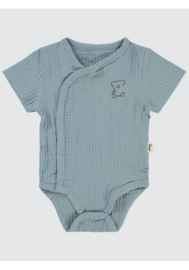 Civil Baby Bebek Çıtçıtlı Badi 1-18 Ay Mavi