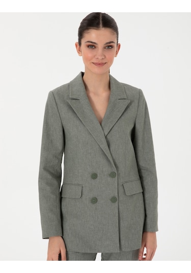 Pierre Cardin Kadın Haki Ceket 50299966-vr027 Haki