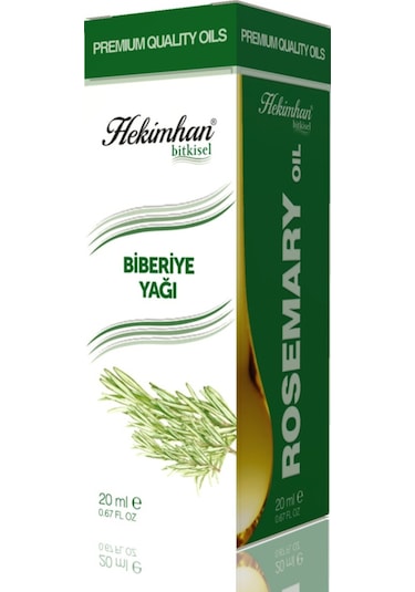 Hekimhan Bitkisel Biberiye Yağı 3 x 20 ML