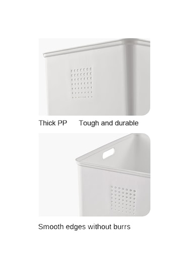 Sones Masaüstü Saklama Kutusu Kozmetik Bitirme Kutusu, Stil: Küçük Kısa Kapaksız Diğer