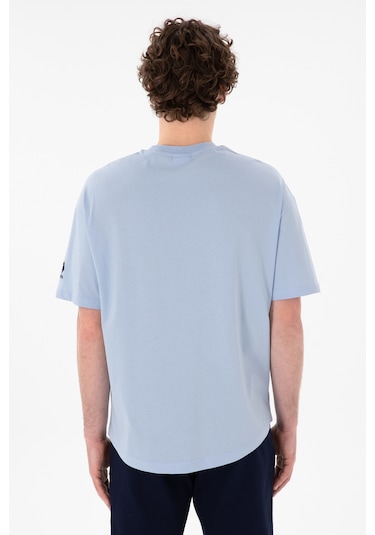 U.S. Polo Assn. Erkek Long Fit Bisiklet Yaka Açık Mavi Basic Tişört 50305988-VR003 U.S. Polo Assn. Erkek Long Fit Bisiklet Yaka Açık Mavi Basic Tişört 50305988-VR003