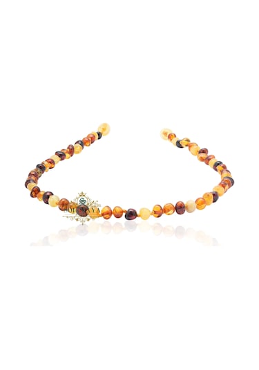 Sofimaya Multicolor Yetişkin Kehribar Kolye Sarı