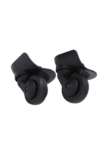 Geeroyoo A53 Siyah Valiz Tekerlekleri - Pp+pet Malzeme, Sessiz Ve Dayanıklı, 2 Adet Tamir Aksesuarı İle 8 Vida