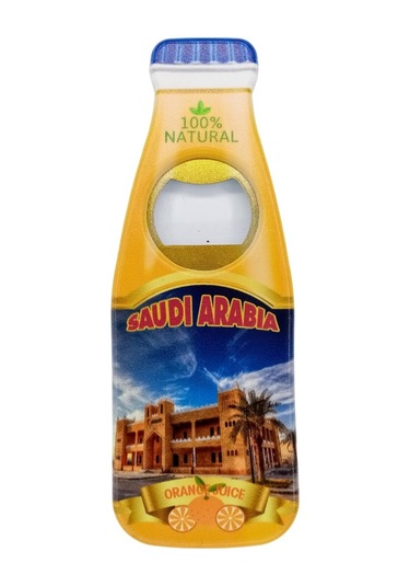 Suudi Arabistan Temalı Magnet Şişe Açacak