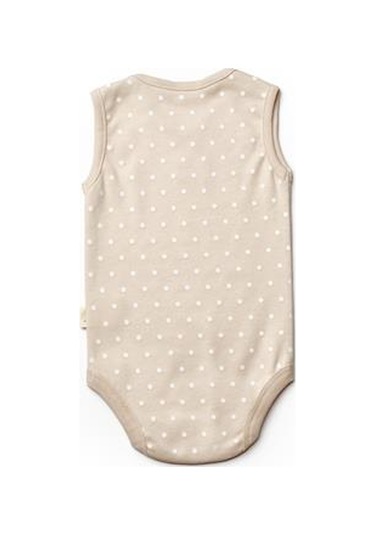 Ebek 3lü Askılı Badi Kutu Set %100 Organik Pamuk, Bebek Ve Yenidoğan Serisi -csy8119 Ekru-vizon Ekru - Vizon