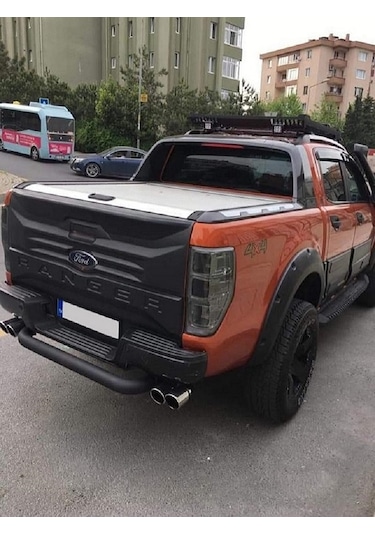 Mercedes X-Class Arka Koruma U Model Siyah