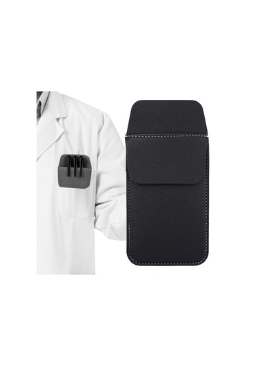 Suntek Cep Koruyucu Dayanıklı Hemşire Organizatör Siyah