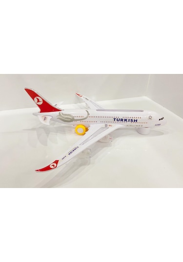 Air Bus Thy Uçak Işıklı Sesli Çarpar Döner OYUNCAK