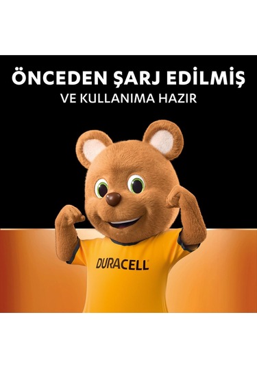 Şarj Edilebilir Aa 1300 Mah, 2'li + Duracell Şarj Edilebilir Aaa 750 Mah Pil, 2'li Paket
