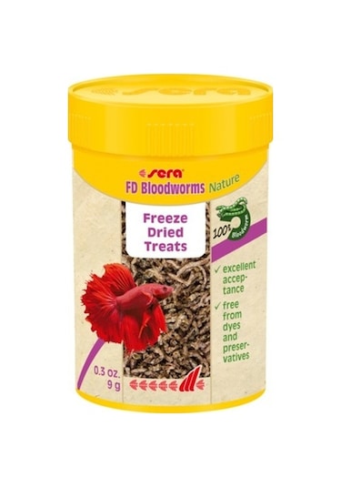 Sera Fd Rote Mückenlarven Kankurdu Yem 250ml