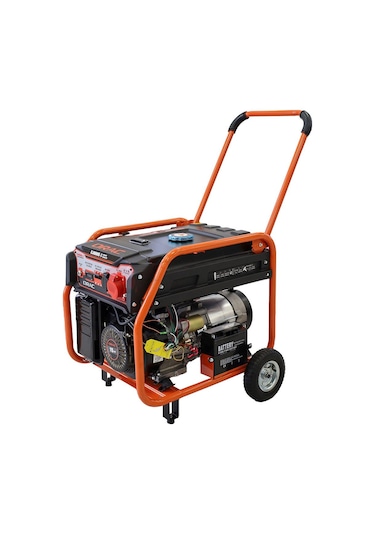 Orac OJ8000E-3 Benzinli Jeneratör 6.5 KW Marşlı Trifaze