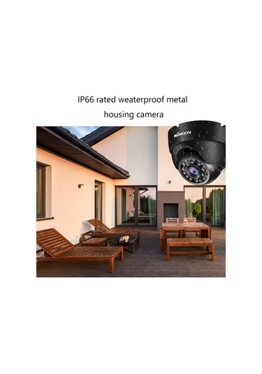 Aubyhe 2.0mp 1080p Ahd Güvenlik Kamerası, 24 Led Gece Görüşü, Ip66 Su Geçirmez, Metal Kasa N Sistemi: Abd, Kanada, Japonya