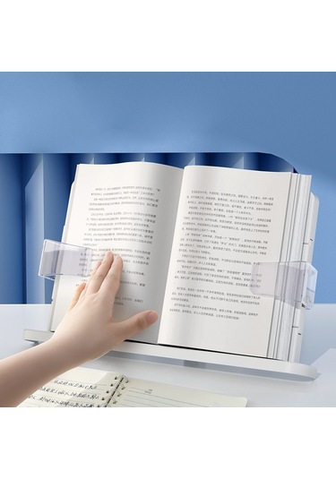 Cbtx Bg-1b Masaüstü Kitap Standı Klipsli Katlanır Kitap Tutucu Taşınabilir 180 Derece Ayarlanabilir Okuma Standı