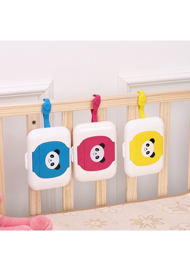 Geekyou Baby Bebek Islak Mendil Kutusu Taşınabilir Dışarı Çıkışlar İçin Yeni Tasarım Yumuşak Materyal Havuz Aktivitesi Esyası Mavi