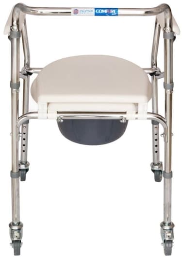 Dm696 Kovalı Komot Hasta Tuvalet Ve Banyo Özellikli Tekerlekli Sandalye