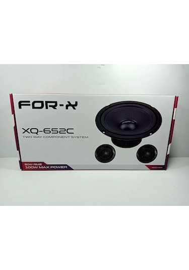 For-x 16cm Component - For-x Xq-652c Komponent Hoparlör Seti