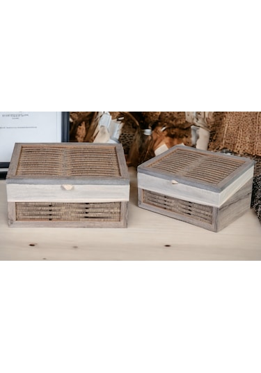 Ahşap Ekmeklik Yıkanabilir Bezli Rustik