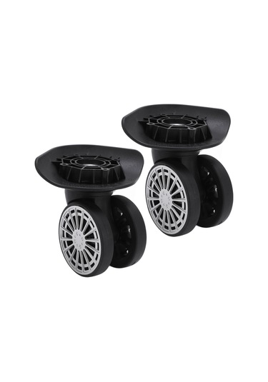 Geeroyoo A60 Modeli Valiz Tekerlekleri - Sessiz, Dayanıklı Pp+pet Malzeme, Kolay Kurulum, 2 Adet Tekli Paket Tamir Ve Bakım İçin